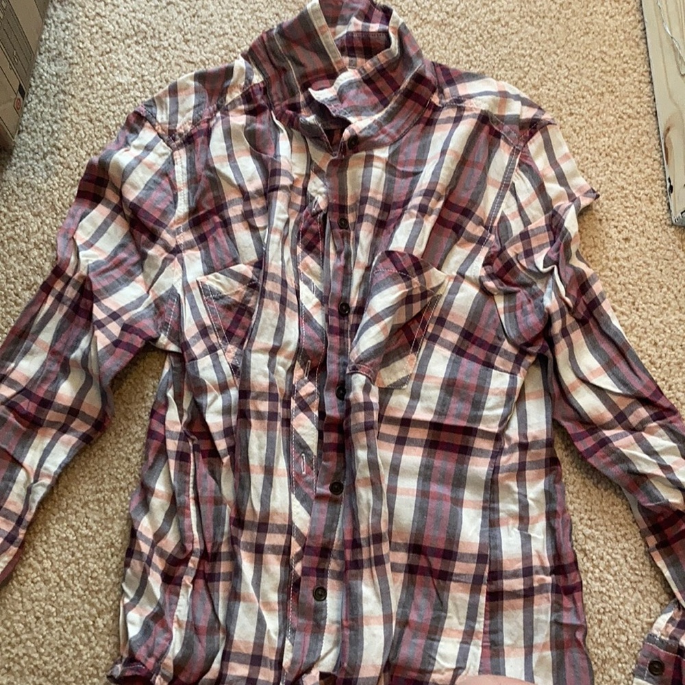 Flannel button up